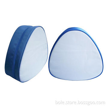 Nylon cosmetic bag with zipper closure, OEM orders welcomed